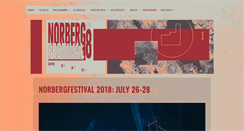Desktop Screenshot of norbergfestival.com