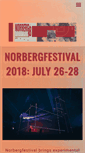 Mobile Screenshot of norbergfestival.com
